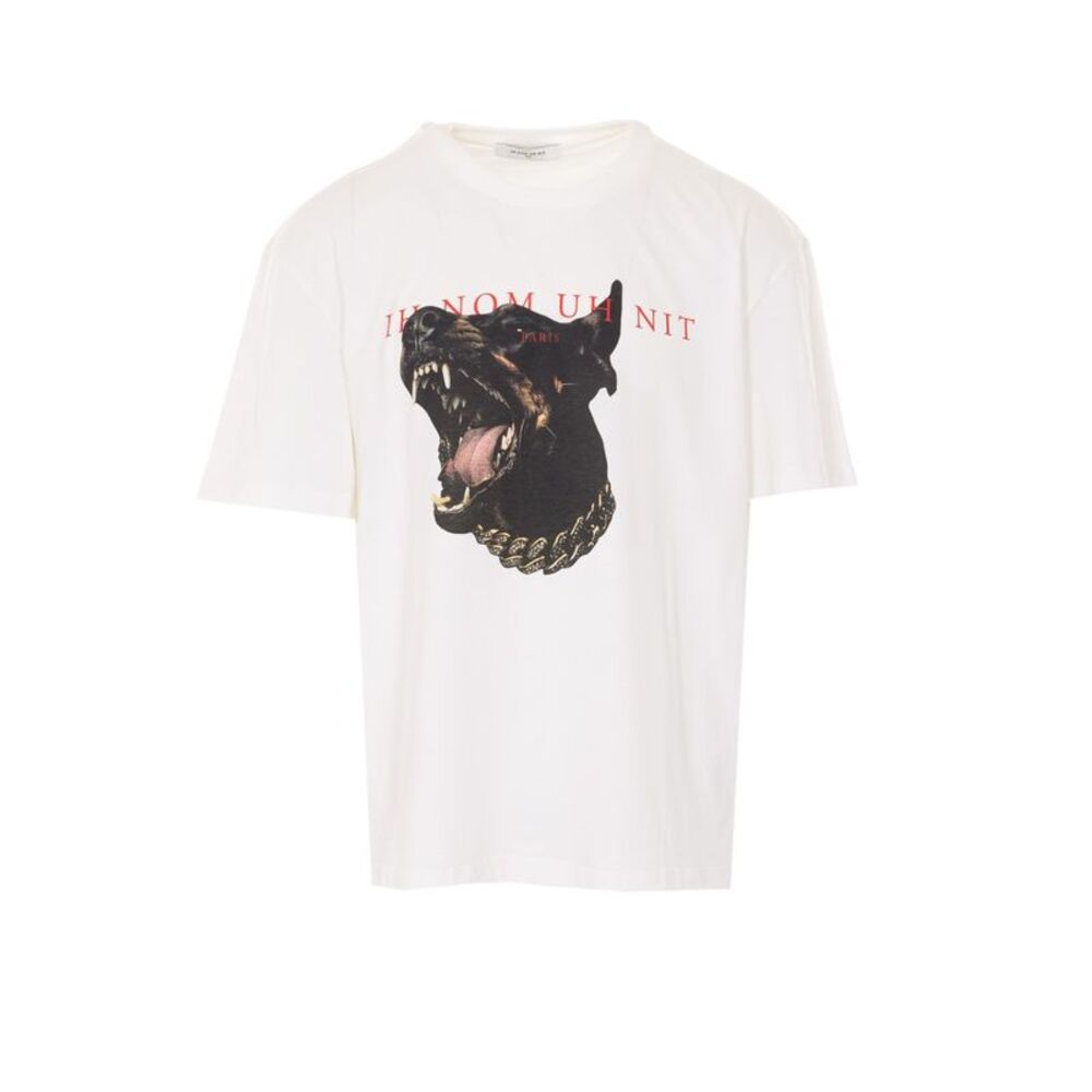 Ih Nom Uh Nit Men Dobermann Print T-Shirt